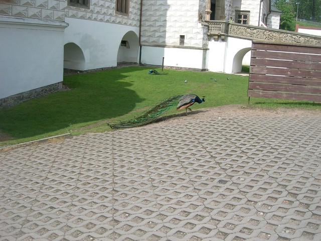 Nádvoří zámklu