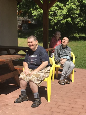 Posezení na terase